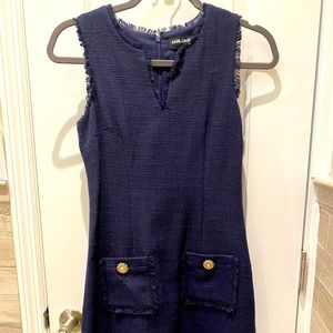 Karl Lagerfeld Navy blue dress size 0